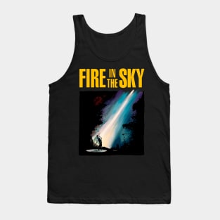 Fire in the Sky illustration Tank Top